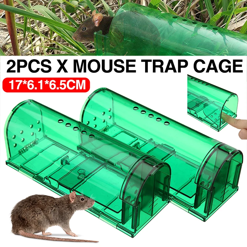 2 шт. ловушка для мышей грызунов и крыс - купить по выгодной цене |