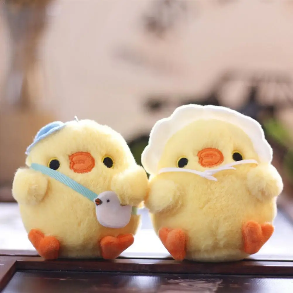 

1pcs Chicken Plush Super Cute Little Stuffed Chicken Chick Kid Keychain Yellow Mini Soft Toy Pendant Plush Toy Gift Ca D1d6