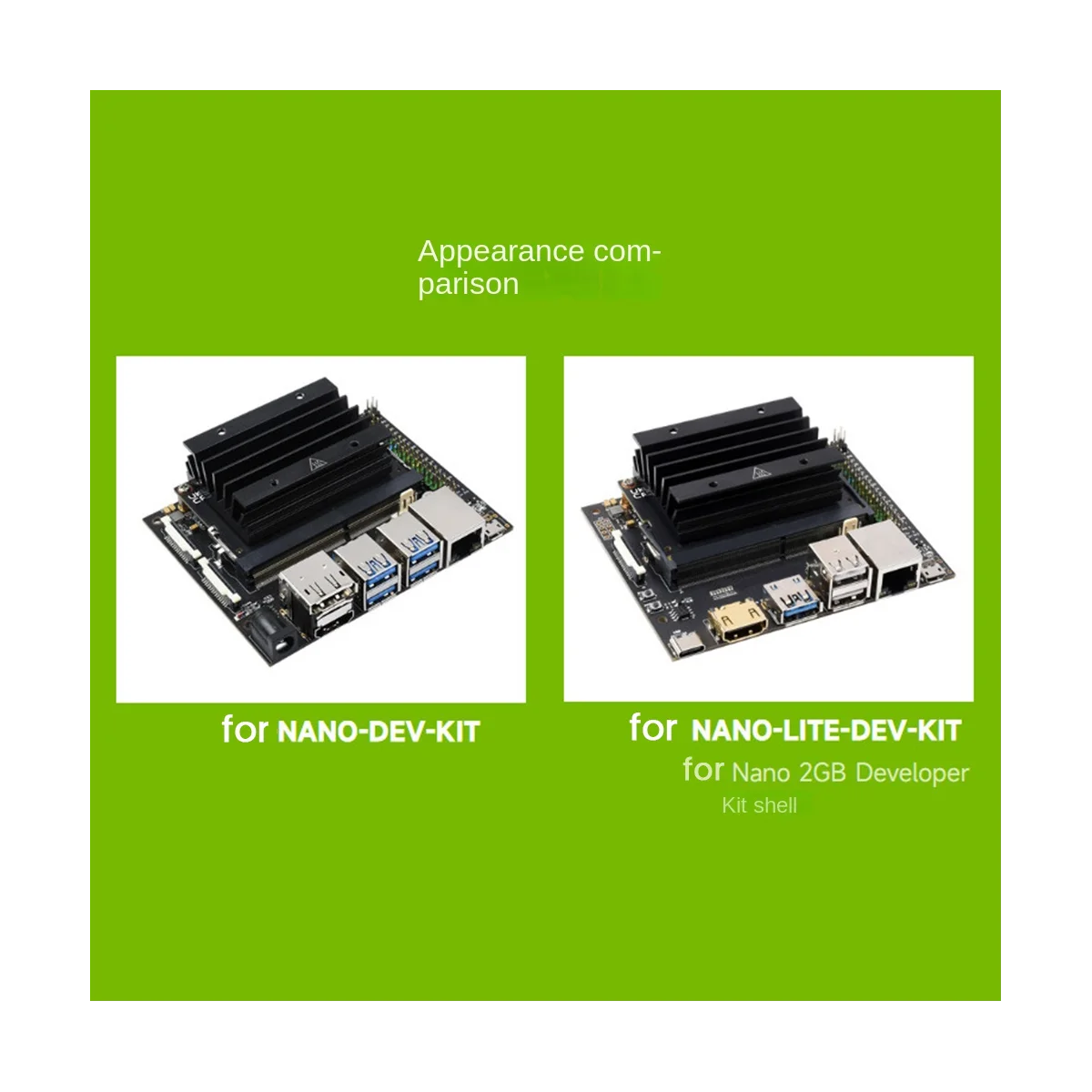 

New Version for Nano 4G+16G LITE-DEV Board+JetsonNano Module+Heat Sink+Fan+64G SD Card+Card Reader