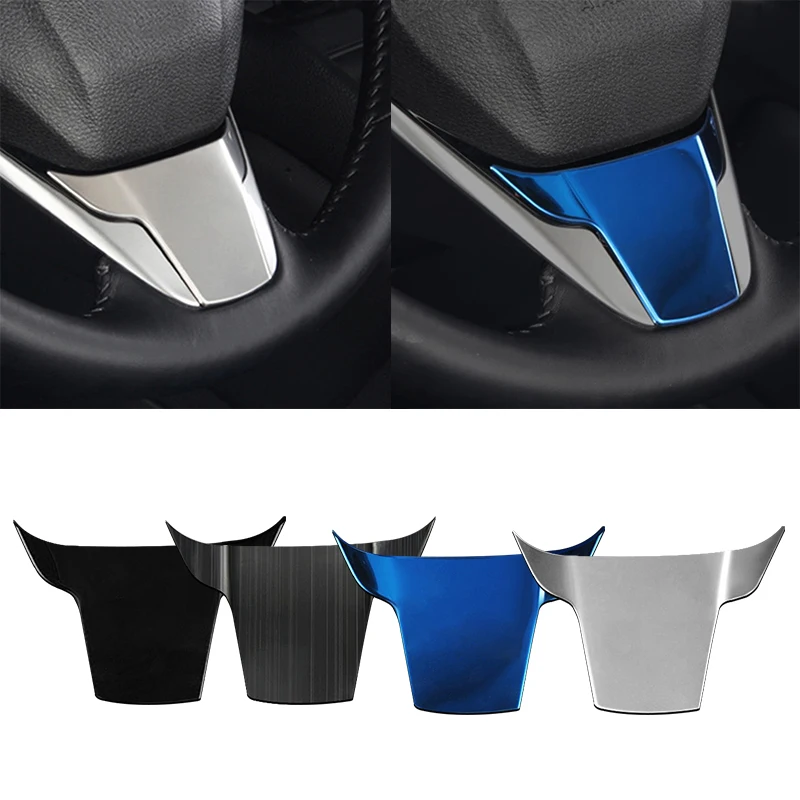 

Car Steering Wheel Cover Stainless Steel Emblem Badge Decoration Stickers Modified Caps Refit For Honda CR-V 2017 2018 2019 2020