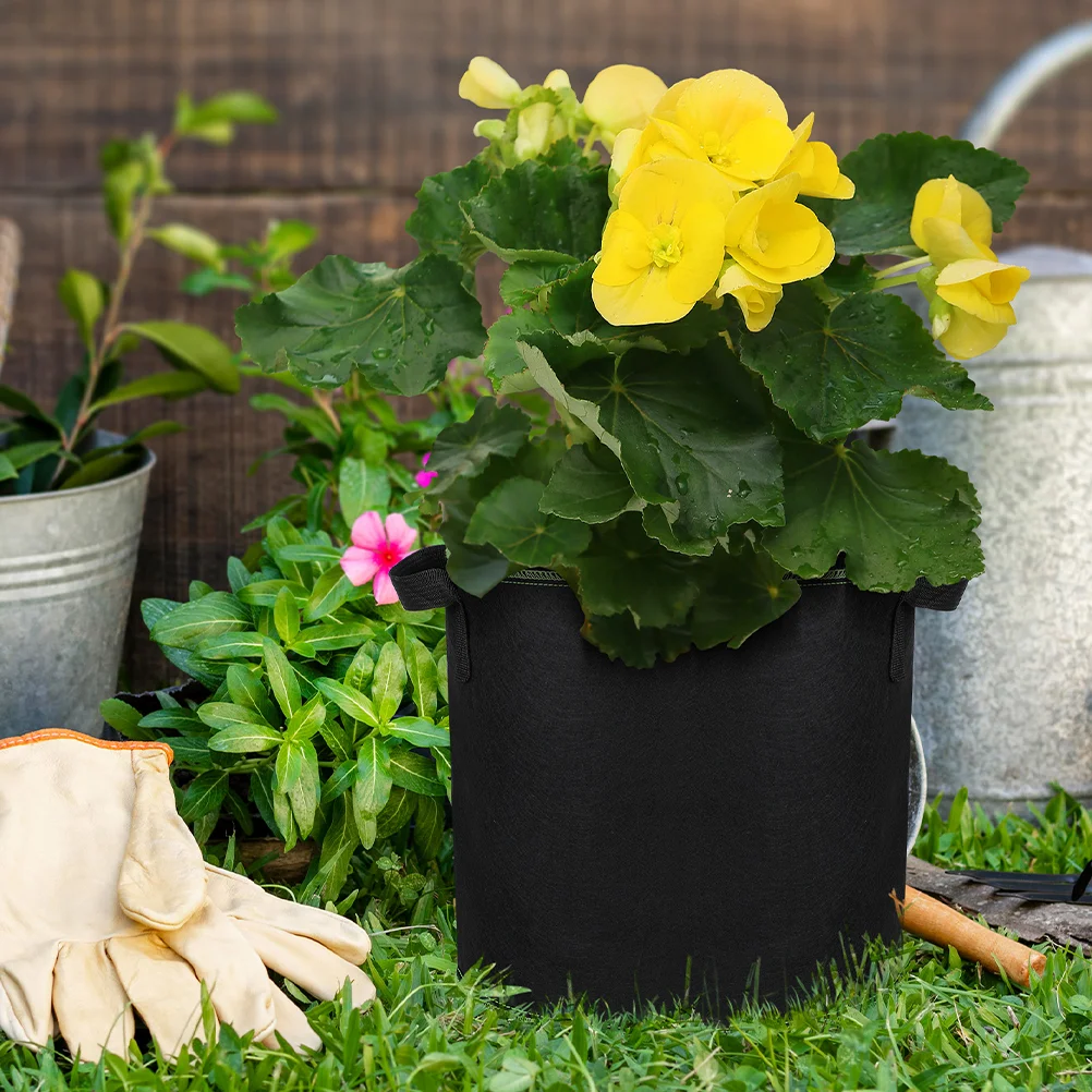 6 шт. нетканое ведро для посадки суккулентов детские сумки выращивания томатов