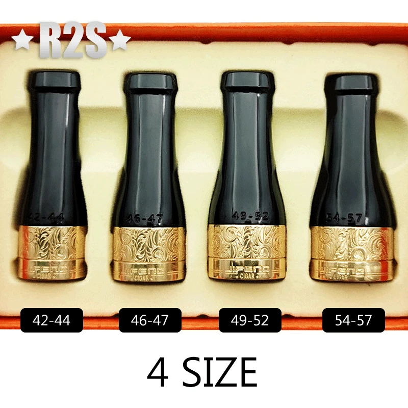

Cigar Holder Ashtray Resin Cigar Mouthpiece Pipe 4 Sizes Portble Cigar Rack Stand accessories