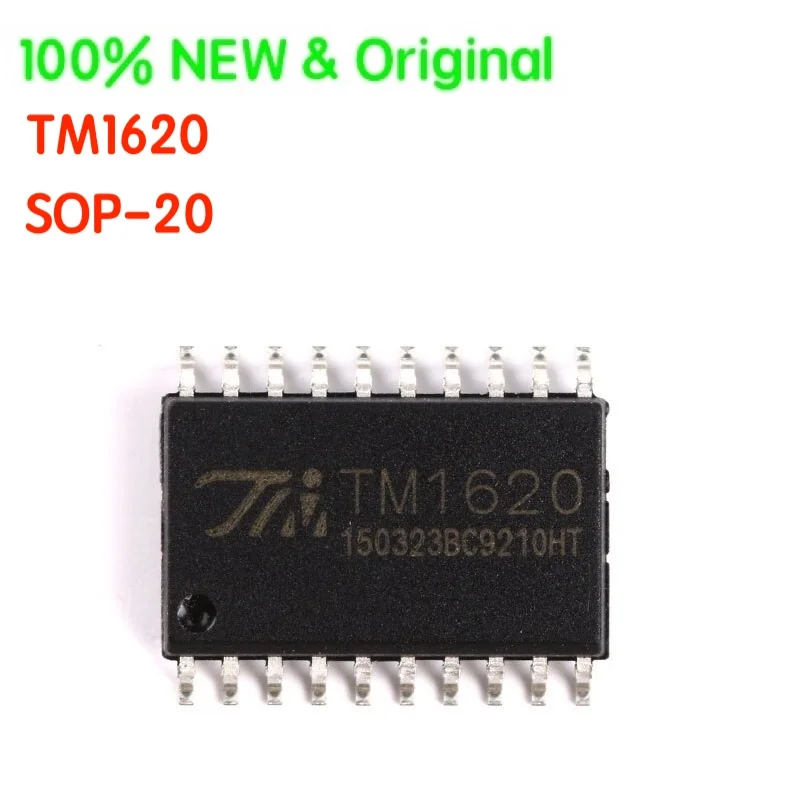

10PCS/LOT TM1650 TM1621D TM1621 TM1668 TM1638 TM1618 TM1629 TM1640 TM1628A TM1629A TM1620 Chip 100% New&Original