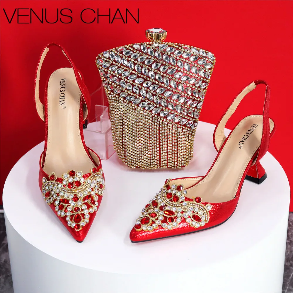 Изысканные 2024 элегантные женские туфли на высоком каблуке с открытым носком и