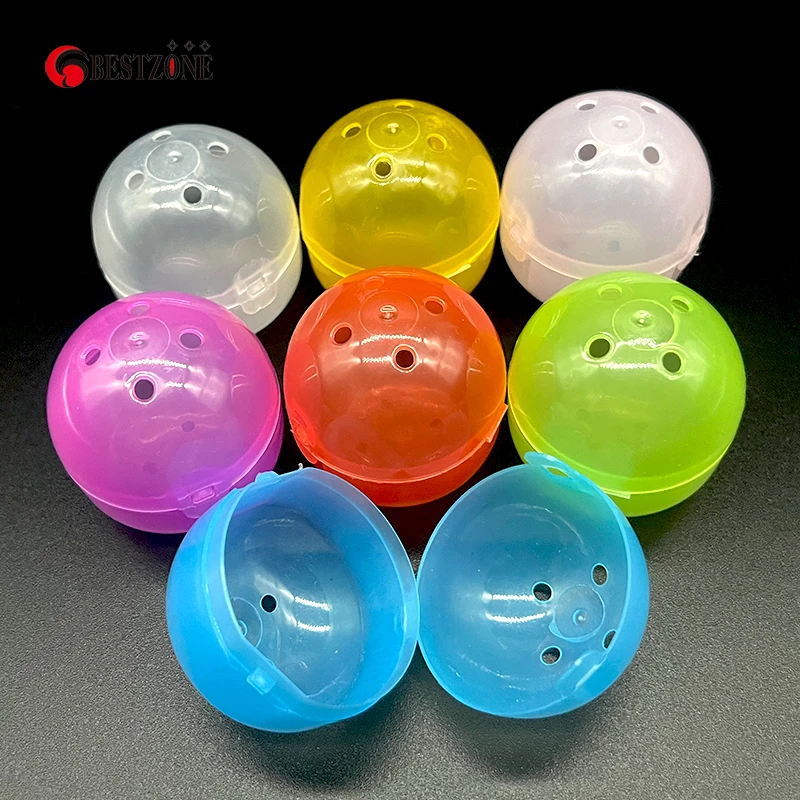 5 шт./упак. 50*55 мм 2*2 1 дюйма сочетающийся мяч цветной с прозрачными пластиковыми