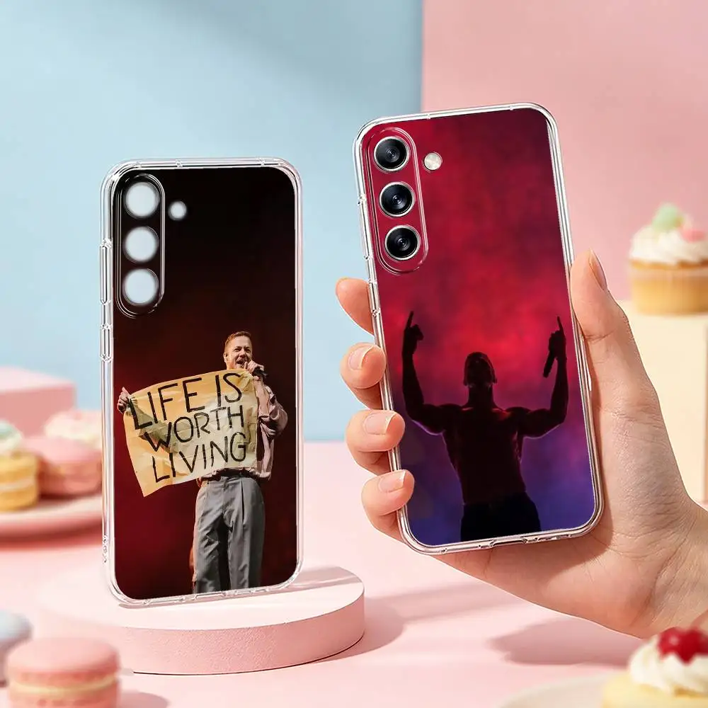 Фото Мощный чехол для телефона D-Dan Reynolds для Samsung Galaxy A91,80,73,72,71,53,52,32,31,22,21s,20, прозрачный мягкий чехол №1