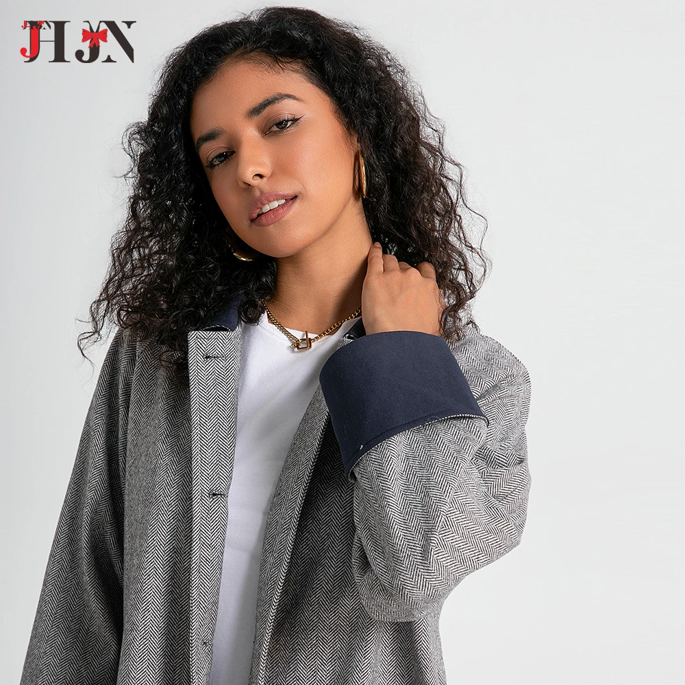 2024 весна-осень новая корейская модная женская хлопковая джинсовая рубашка с