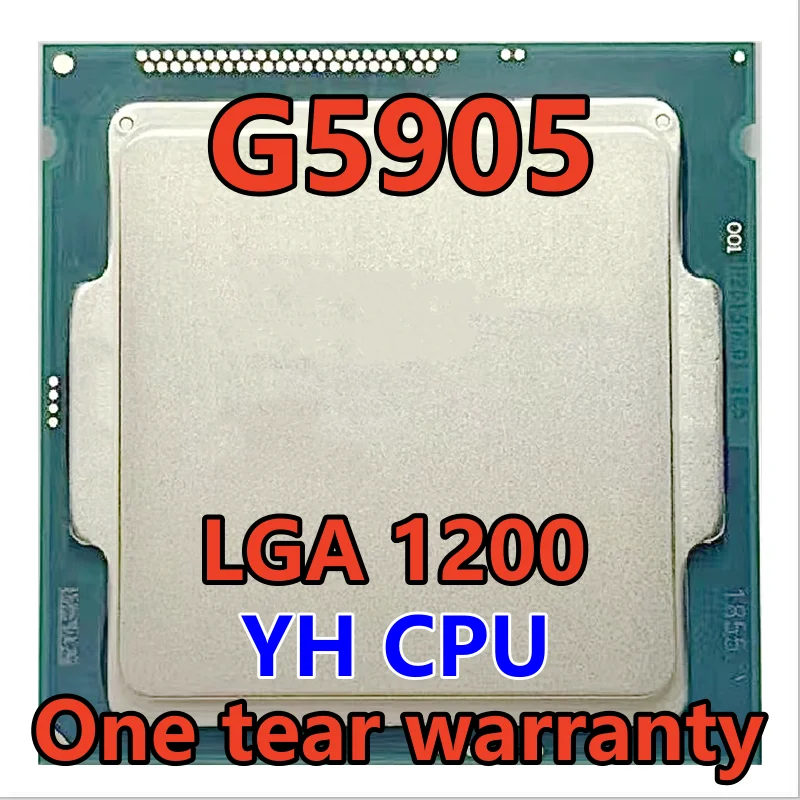 

G5905 SRK27 3.5GHz Dual-Core Dual-Thread CPU Processor L3 = 4M 58W LGA 1200
