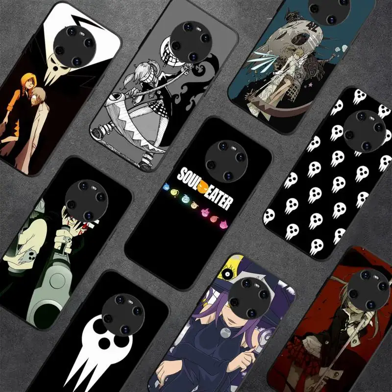 

Anime Soul Eater Poster Phone Case for Samsung A51 A30s A52 A71 A12 for Huawei Honor 10i for OPPO vivo Y11 cover