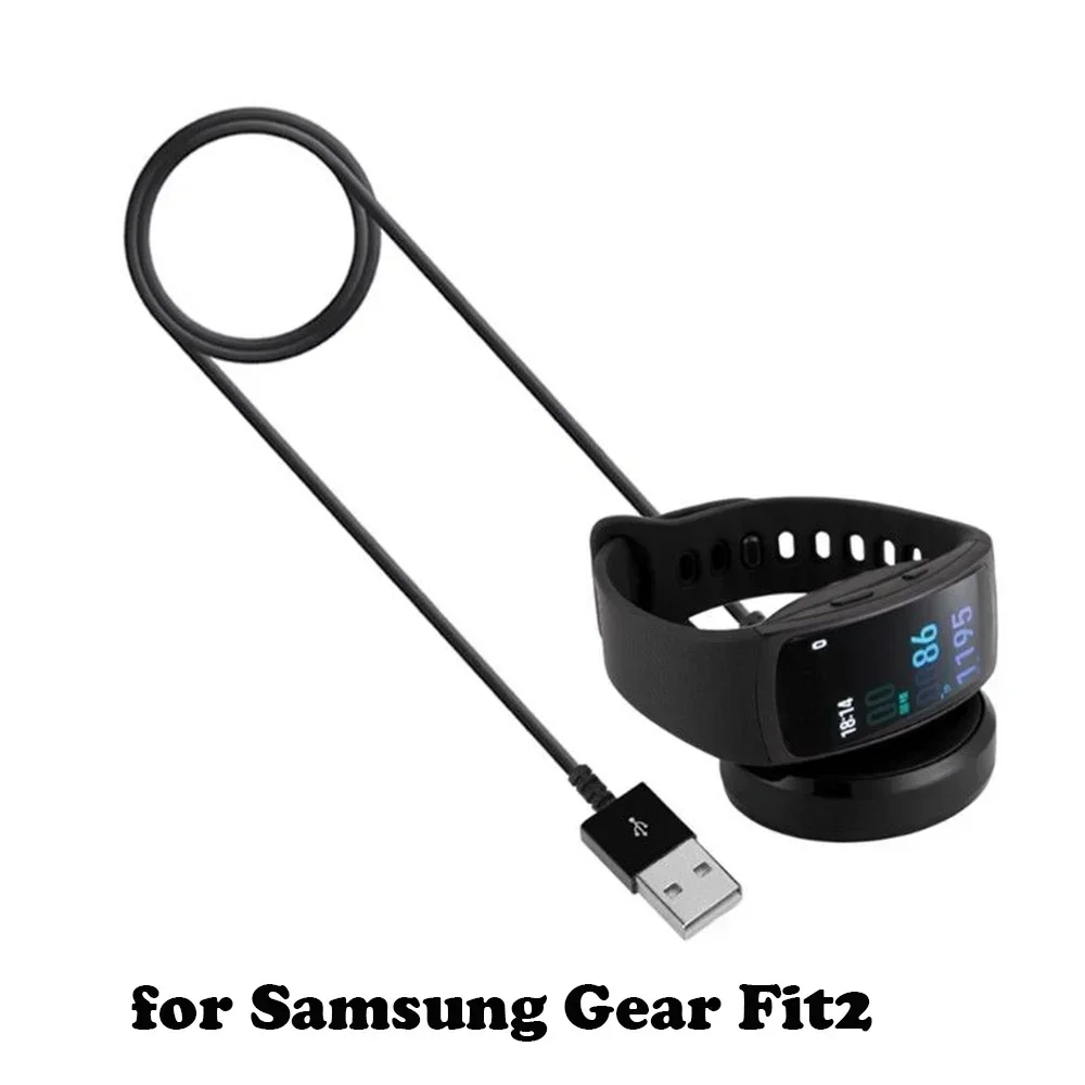 Фото USB-подставка для зарядки Samsung Gear Fit 2 Fit2 SM-R360 Pro SM-R365, док-станция для смарт-часов, кабель для зарядки, зарядная базовая станция №1