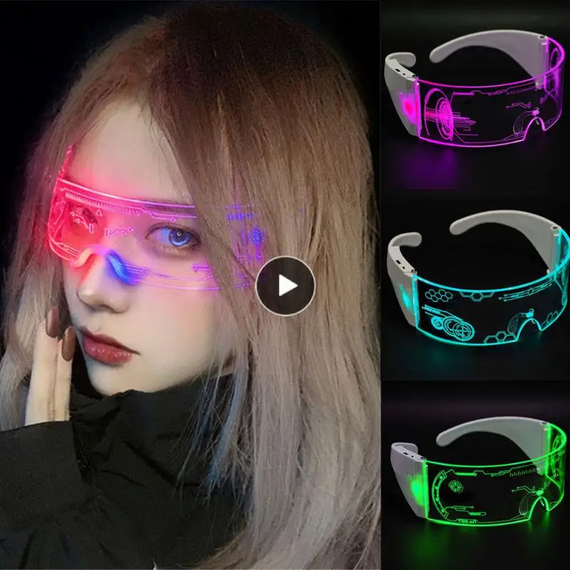 

2021 New Colorful Technology Party Glasses Festival Family Gathering Atmosphere Decoration Children Education Novelty Toys