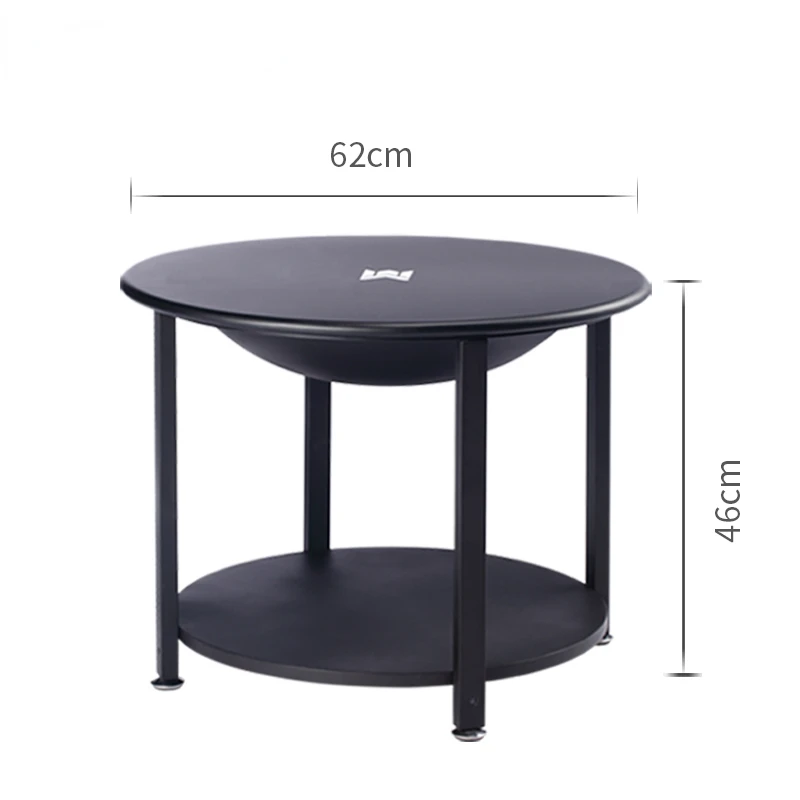 Уличный огонь Настольный чаша барбекю гриль многофункциональная круглая плита