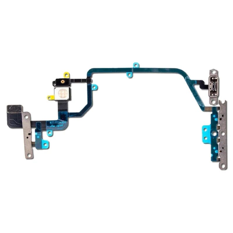 

Кабель громкости включения питания, гибкий кабель для внутреннего ремонта для Iphone XR, 6,1 дюйма, кнопка включения/выключения питания, разъем