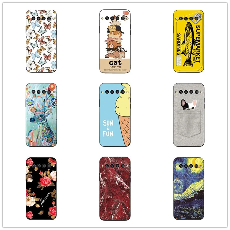 

For TCL 10 Pro Plus Case Shockproof Silicone Soft TPU Back Cases for TCL 10 Pro Cover T799B T799H Funda Capa TCL 10 Plus T782H