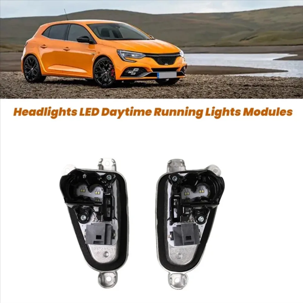 Фото Платы DRL белого света для Renault KADJAR 2015 2016 2017 2018, модуль дневных ходовых огней 19623501 19623502, светодиодное освещение №1