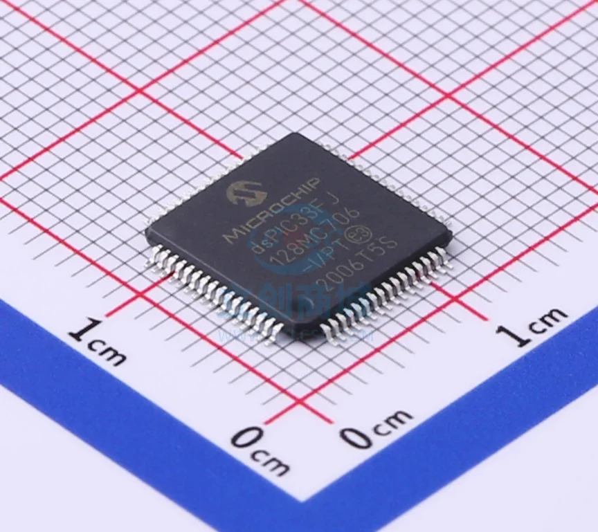 DSPIC33FJ128MC706-I/PT Package TQFP-64 New Original Genuine Microcontroller IC Chip (MCU/MPU/SOC)