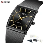 Новые Роскошные мужские часы NIBOSI, хорошее качество, водонепроницаемые кварцевые часы для мужчин, деловые часы с светящимися стрелками, мужские часы