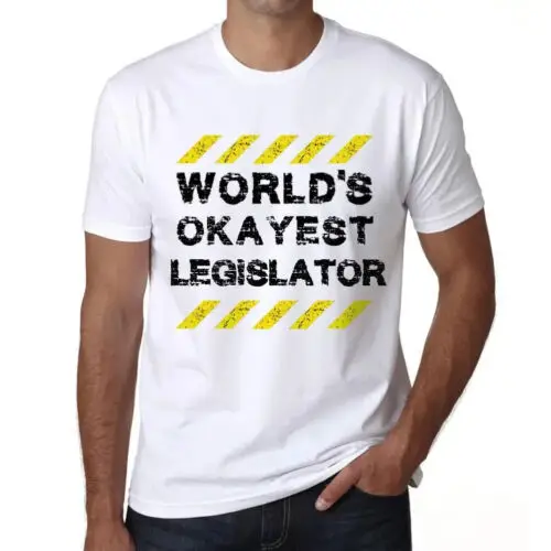 Фото Heren Grafisch футболка s Werelds okeste Wetgever - World Okayest Law ator №1