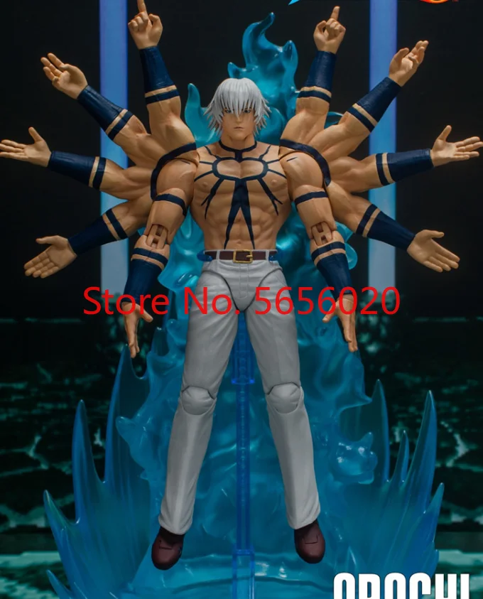 

_ SKKF04 1/12 мужской солдат KOF Orochi Коллекционная экшн-фигурка, игрушечная кукла, модель тела