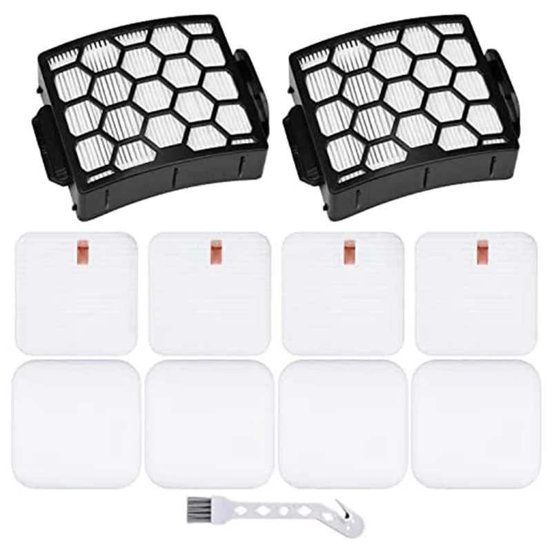 

Filter Replacement For Shark Rotator Navigator Lift Away LA300 LA301 UV850 ADV Duoclean Upright Vacuum Filters