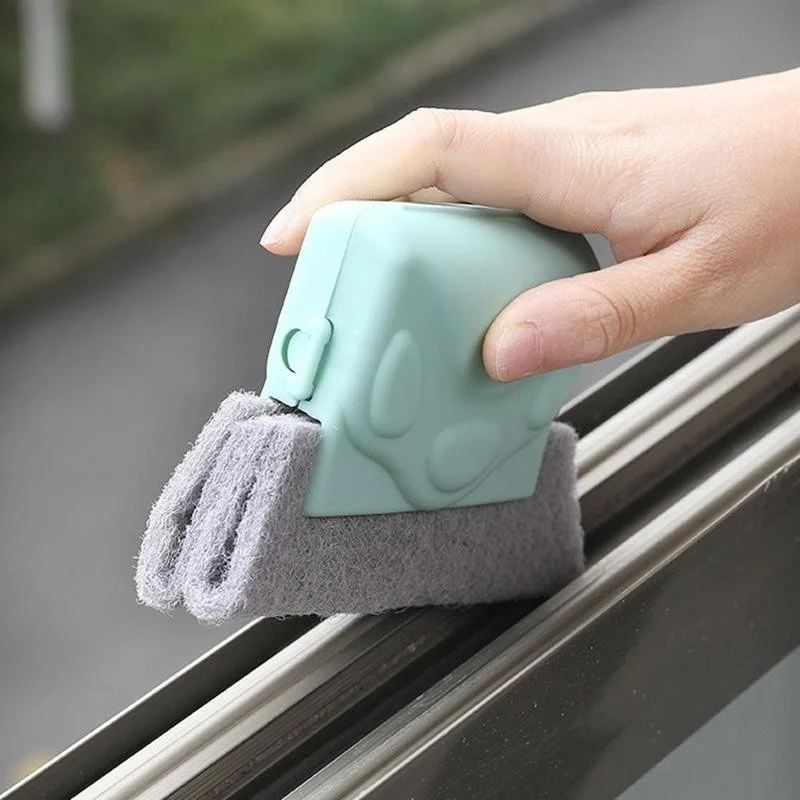 Чистящая салфетка для окон, чистящая щетка для окон, чистящая щетка для окон, инструмент для чистки оконных пазов