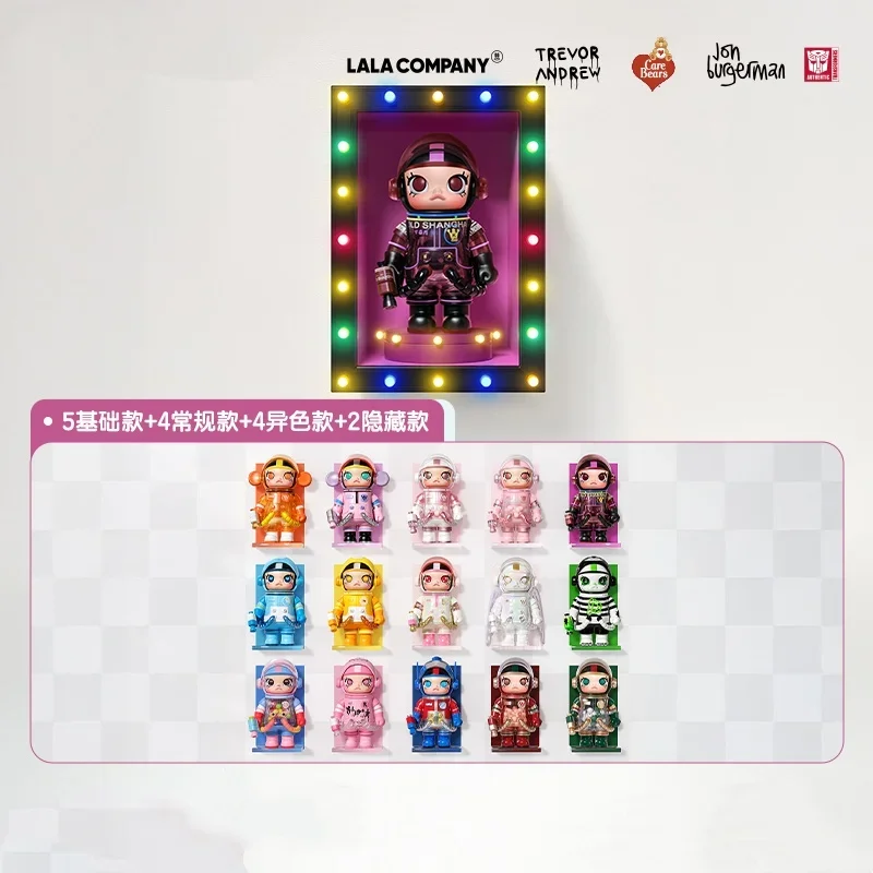 Фото POP MART MEGA SPACE MOLLY 100% юбилейная серия 4, 100% оригинальная слепая коробка, игрушки, сумка для догадок, загадочная коробка, Mistery Caixa Action №2