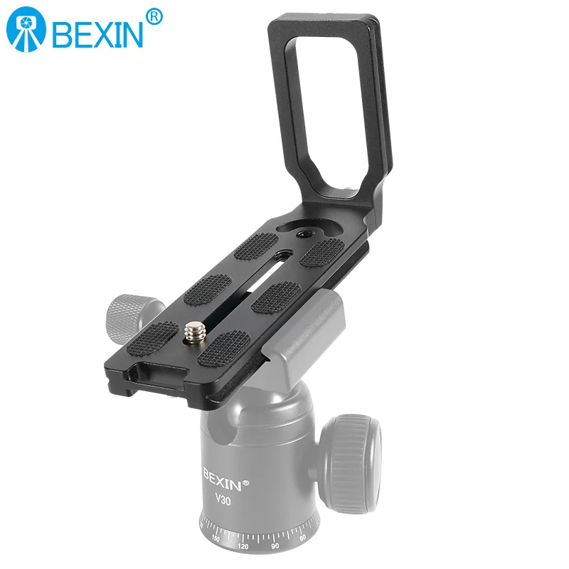 

Lengthened universal L type vertical shooting plate SLR camera vertical shooting Lplate bracket tripod PTZ quick mounting plate