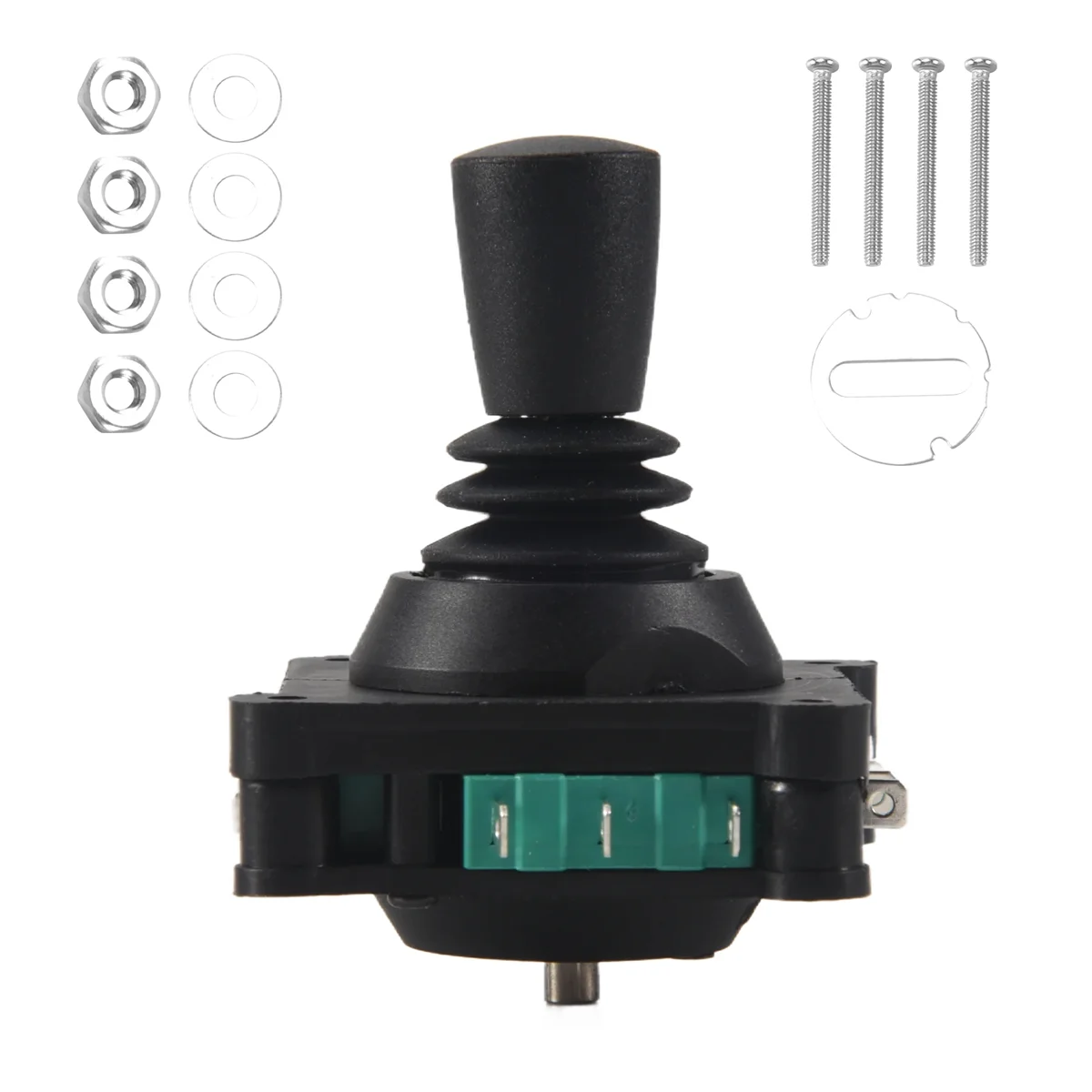 Joystick Switch AC 240V 5A 4NO 4NC Momentary 2.5mm Fixing Thread