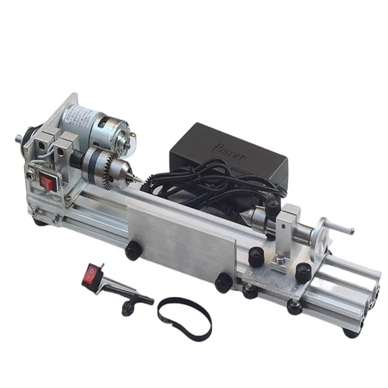 

Multifunctional Micro Lathe Adjustable Mini Grinder Woodworking Lathe