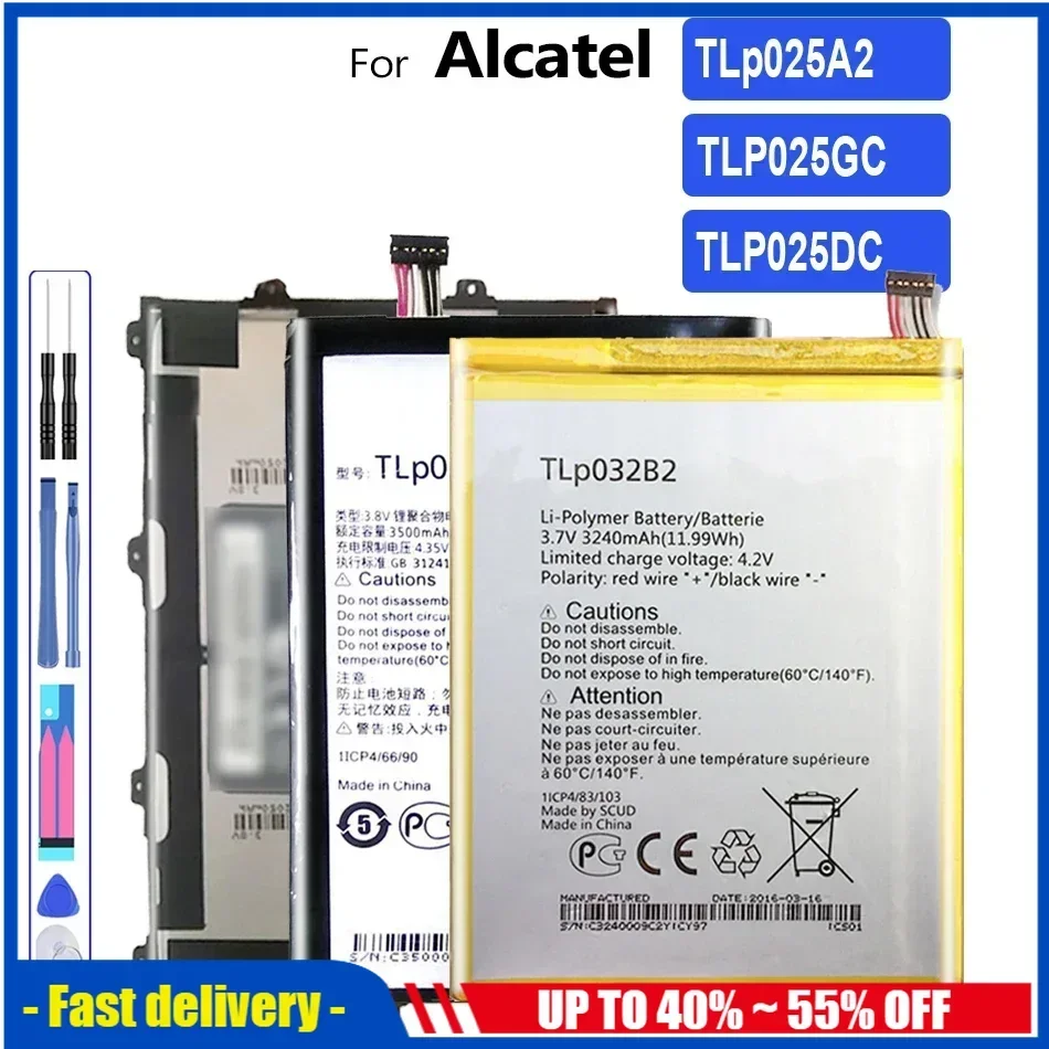 TLP025GC TLP025DC TLP025A2 Аккумулятор для Alcatel One Touch POP C9 Pixi 4 (7) 3G 9003X 9003A 6.0 OT 8050D/9001D Pop 3 (5.5) 5054A