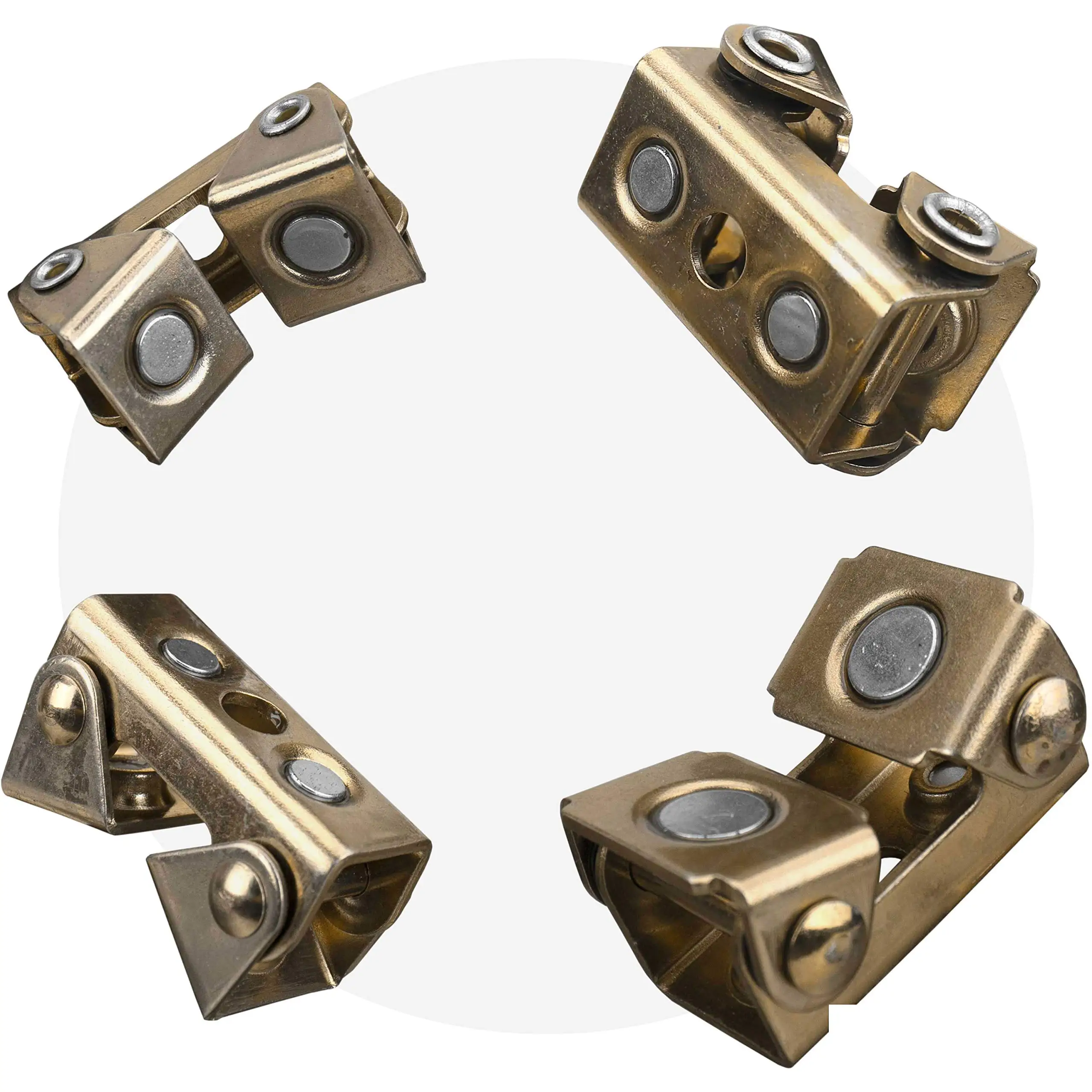 

1Pc Welding Clamp Welding Holder V-shaped Welding Holder Strong Hand Tools Magnetic V-Pads Kit Magnets On Both Pad Face Bottom G