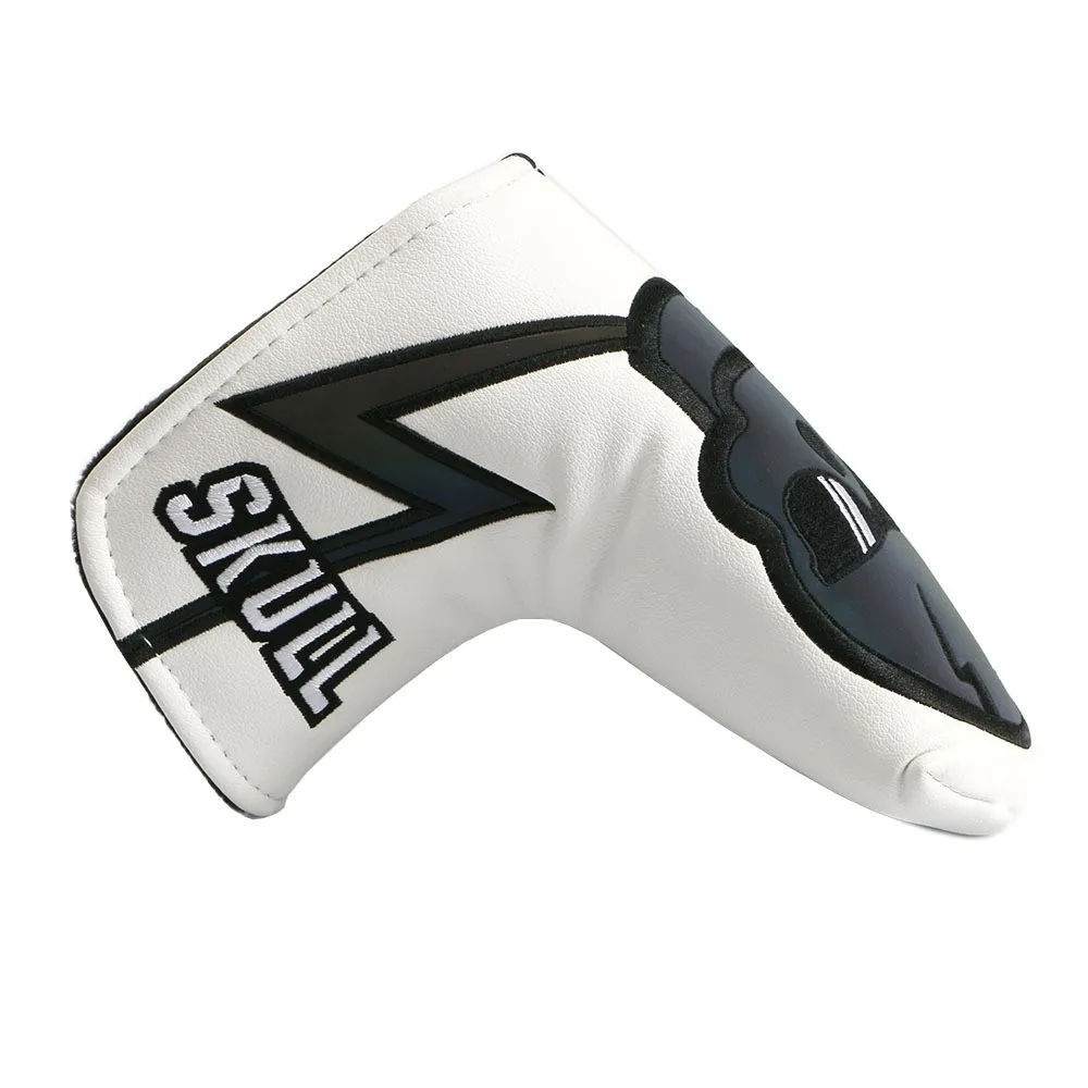 Магнитный чехол для клюшки гольфа из искусственной кожи с вышивкой