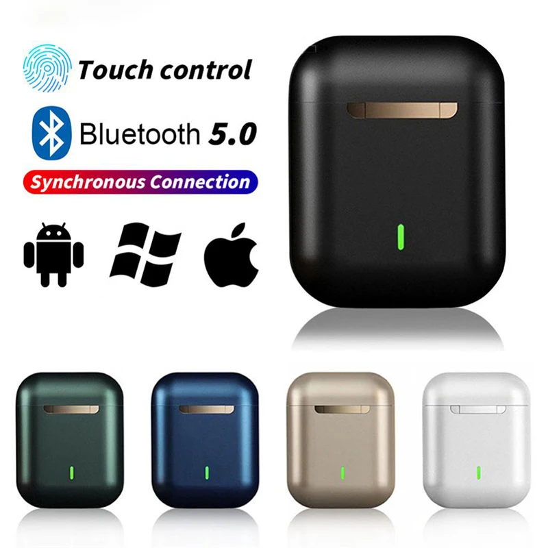 

New J18 Bluetooth Earphones TWS Wireless Headphones Gamers Headset With Microphone TWS Earbuds Handsfree In Ear Fone Auriculares