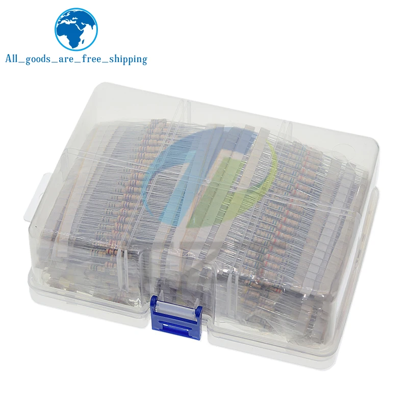 1460 шт./упак. набор резисторов из углеродной пленки 1/2 Вт 5% 73 значения * 10 шт.