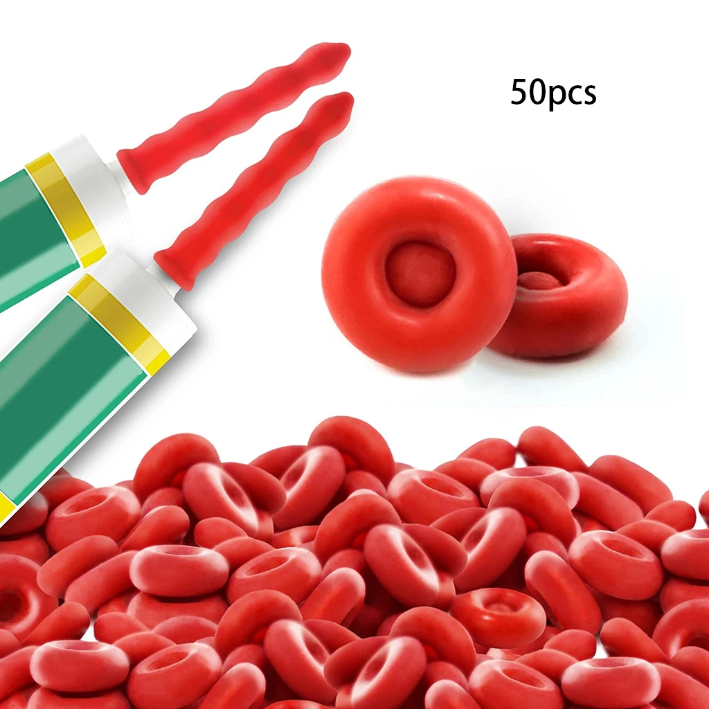 

50 pcs Caulking Gun Nozzles Cap Red Caulk Saving Cap Caulk Sealer Saver Open Caulking Tube For Sealing And Preserving