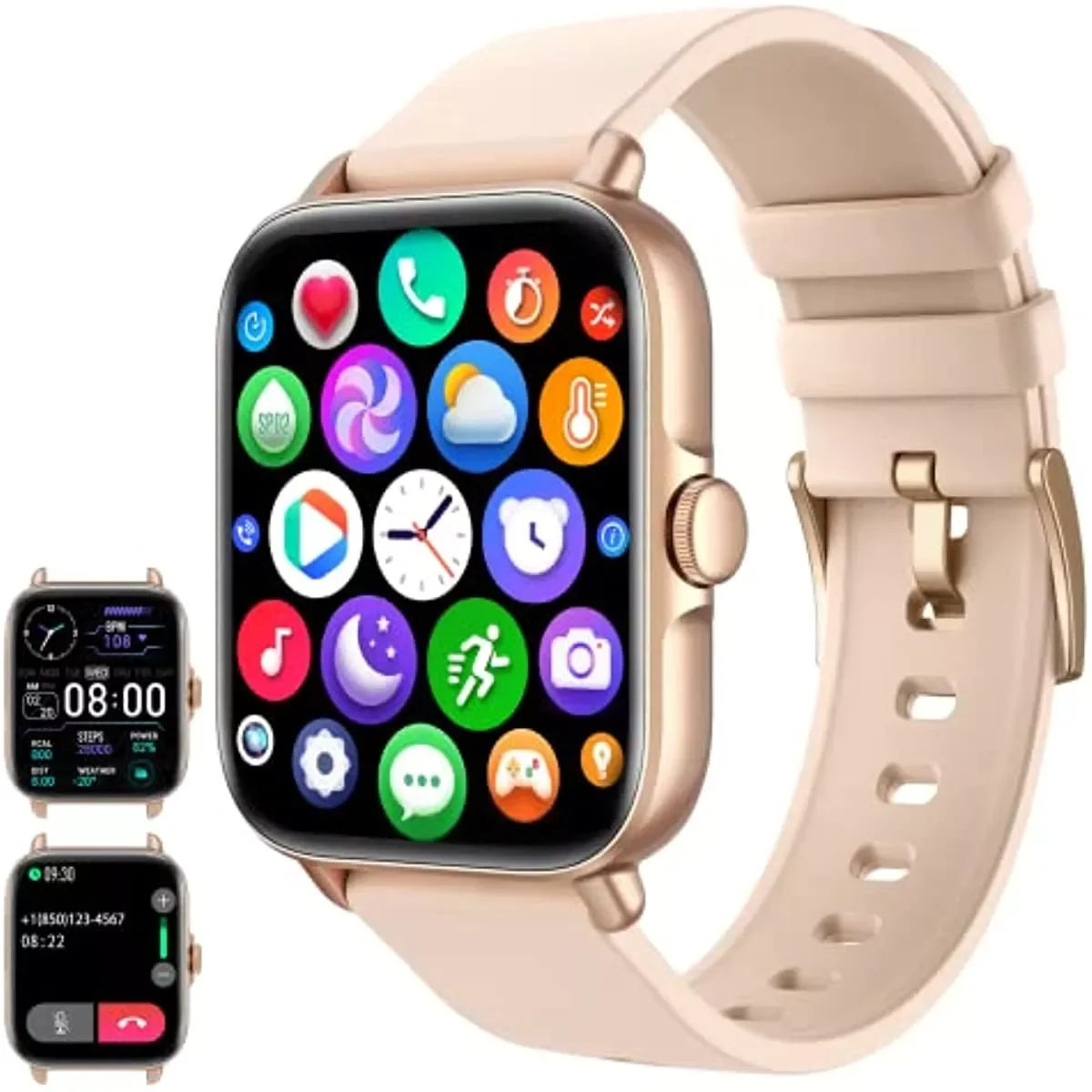 

Смарт-часы с фитнес-трекером, водостойкие IP68, С Пульсометром