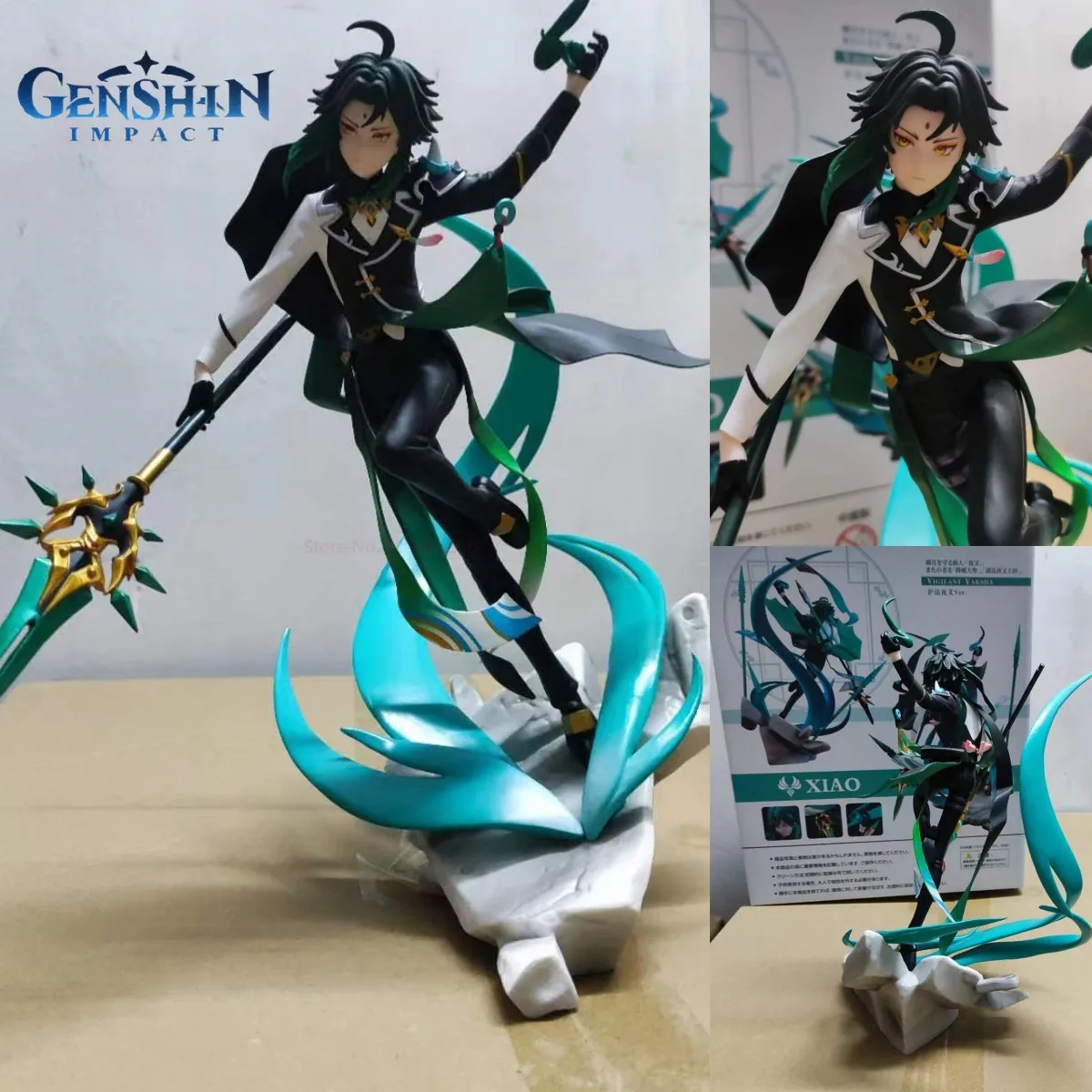 

Genshin Impact 30cm Xiao Anime Figures Xiao Action Figurine Pvc Statue Model Doll Collectible Room Decoration Ornament Toy Gift