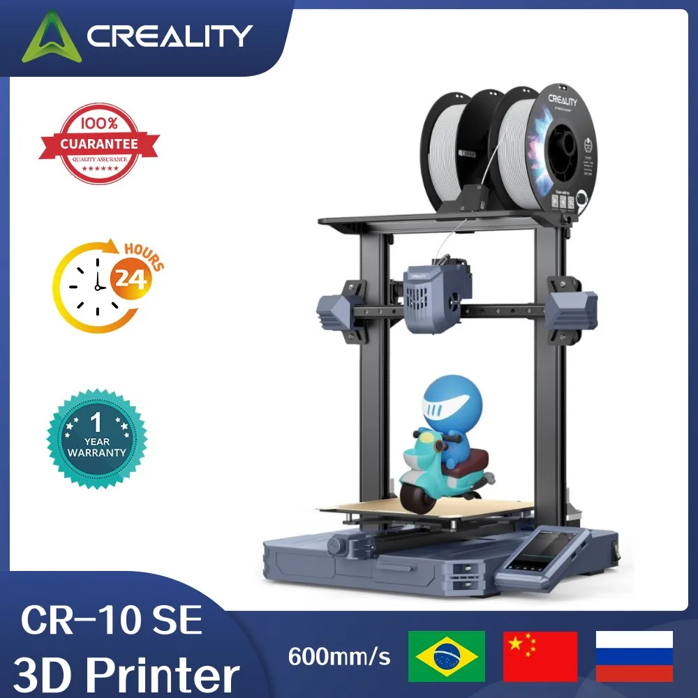 3D-принтер CREALITY CR-10 SE 600 мм/с скорость печати модернизированная Sprite прямая