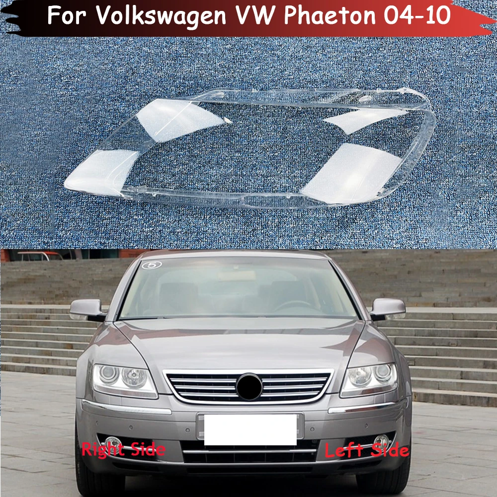 

Auto Headlamp Caps For Volkswagen VW Phaeton 2004-2010 Car Headlight Lens Cover Lampshade Lampcover Head Lamp Light Glass Shell