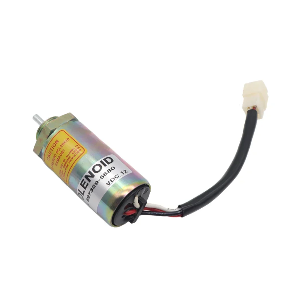 12В 897329 -5680 Автомобильный соленоид отключения топлива для Hitachi EX50U EX55 ZX55UR EX27U EX35