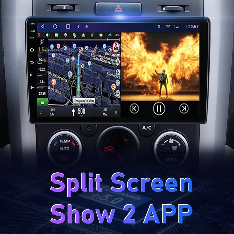 Автомагнитола Jansite 2 Din Android 11 мультимедийный видеоплеер для Suzuki Grand Vitara 3 2005-2015 GPS