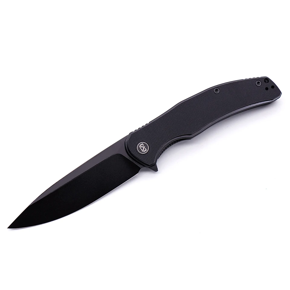 Ножи Miguron Velona Flipper карманный складной нож 14C28N черный лезвие из ПВД G10 Ручка