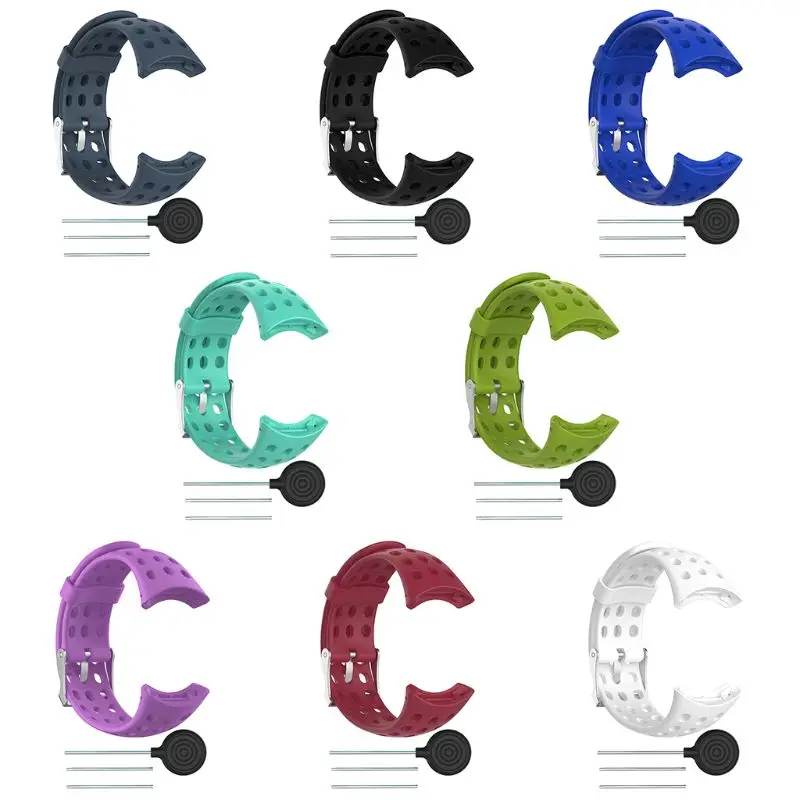 

Силиконовый ремешок для смарт-часов Quest серии M1 M2 M4 M5, износостойкий спортивный браслет, браслеты