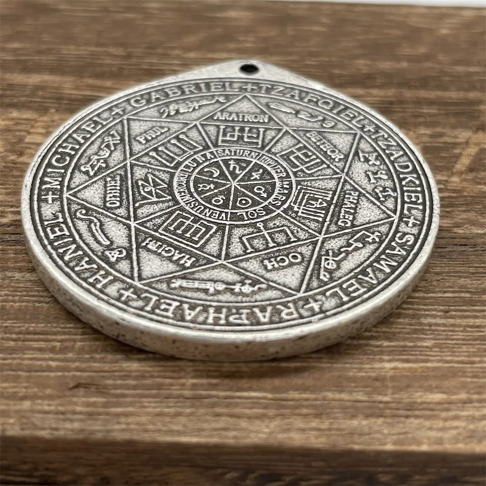 Фото Мужское ожерелье Seal Of Seven Archangel Saint Michael подвеска сигил №4