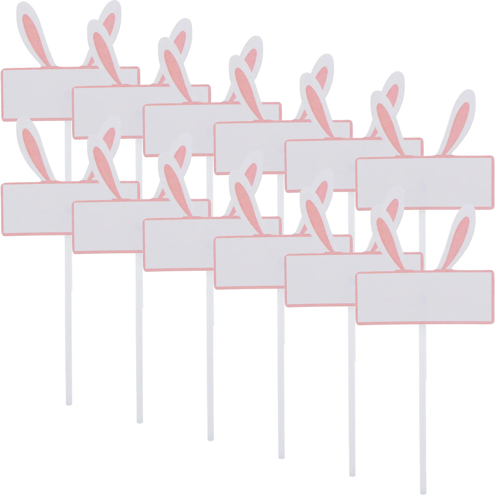 

Easter Cupcake Cake Picks Party Bunny Toppers Topper S Rabbit Ear Happy Decorations Supplies Ears Spring Decor Day Edible