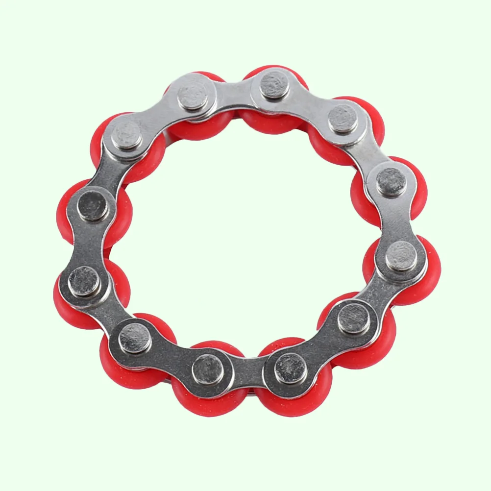 

1pcs Bike Chain Fidget Toy Decompression Stress Reducer Toy for Adults Kids ADD Anxiety ADHD Autism