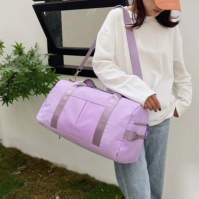 Summer New Fashion Luggage Handbag Men And Women Large Capacity Simple Design One Shoulder Slung Travel Bag High Quality M644