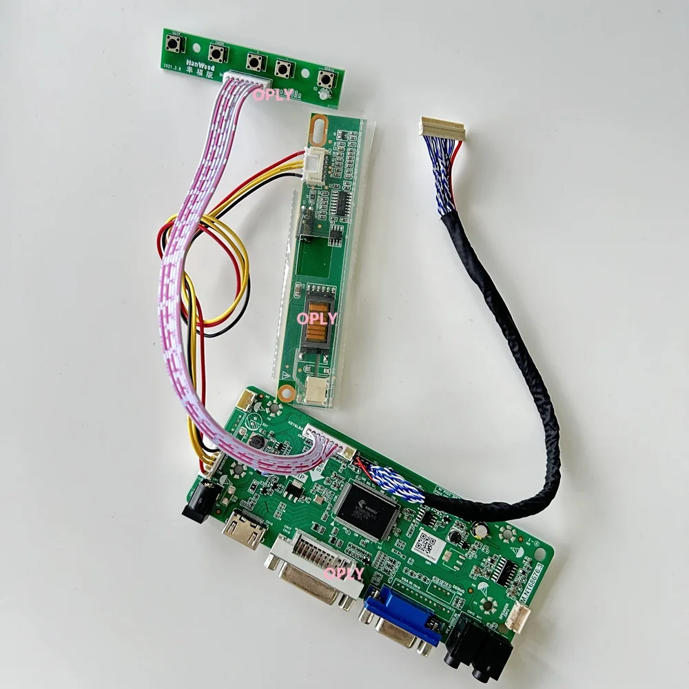 Фото Плата контроллера HDMI-совместимая DVI VGA для LQ154K1LB1B LQ154K1LB1C LQ154K1LB1CY LQ154K1LBXX 1280X800 ЖК-экран панели 15,4 дюйма №2