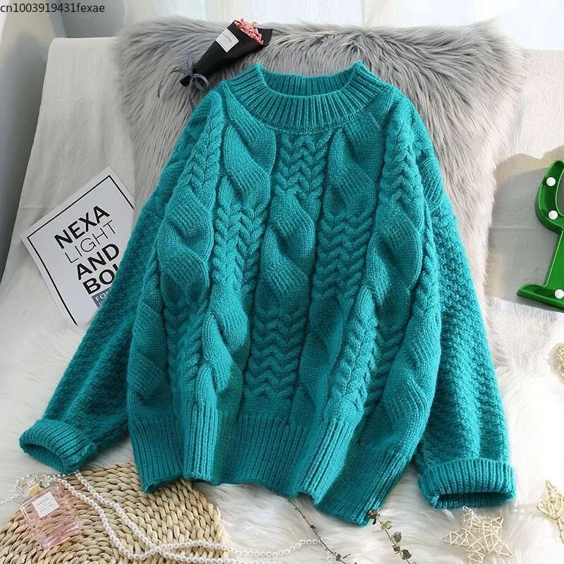 

Woman Sweaters Spring Sweater Women Pullovers Femme Chandails Autumn Pulls Jumpers O-Neck Knitted Pull White Hiver Jersey Sweter