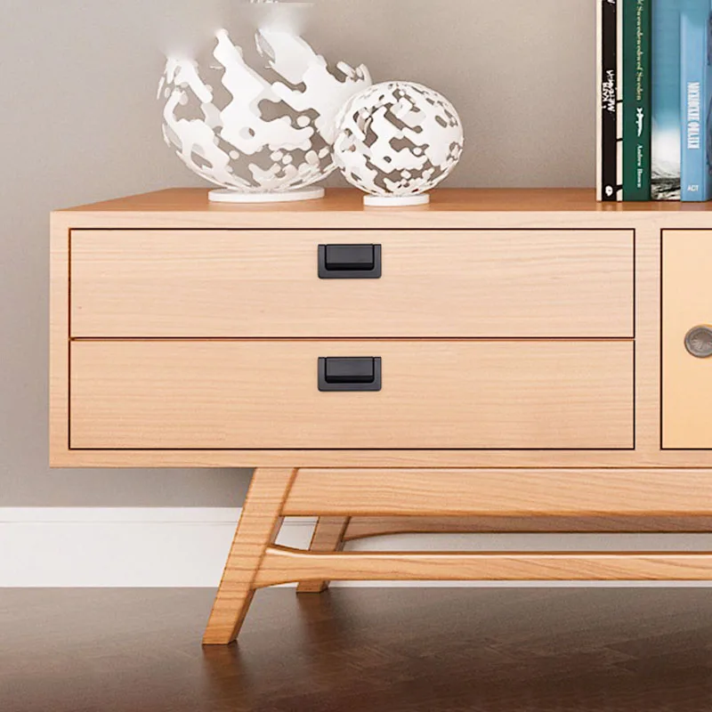 Черная американская ручка для шкафа ручки ящика кухонные дверные из